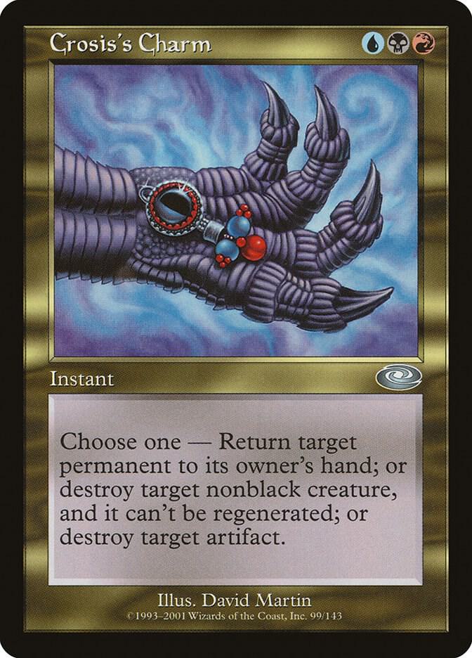 Crosis's Charm 99 card from Planeshift