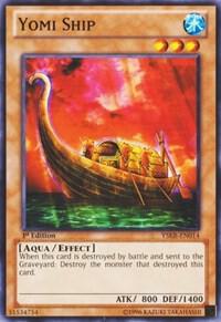 Yomi Ship YSKR-EN014 card from Starter Deck: Kaiba Reloaded