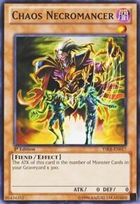 Chaos Necromancer YSKR-EN017 card from Starter Deck: Kaiba Reloaded