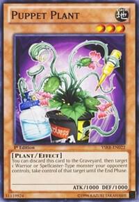 Puppet Plant YSKR-EN022 card from Starter Deck: Kaiba Reloaded