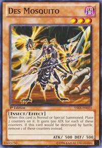 Des Mosquito YSKR-EN023 card from Starter Deck: Kaiba Reloaded