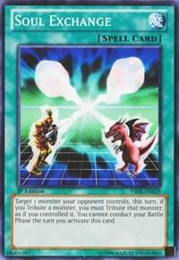 Soul Exchange YSKR-EN029 card from Starter Deck: Kaiba Reloaded