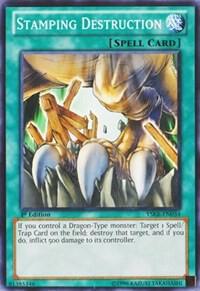 Stamping Destruction YSKR-EN034 card from Starter Deck: Kaiba Reloaded