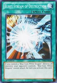 Burst Stream of Destruction YSKR-EN036 card from Starter Deck: Kaiba Reloaded