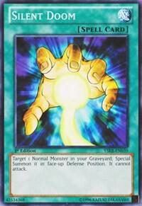 Silent Doom YSKR-EN039 card from Starter Deck: Kaiba Reloaded