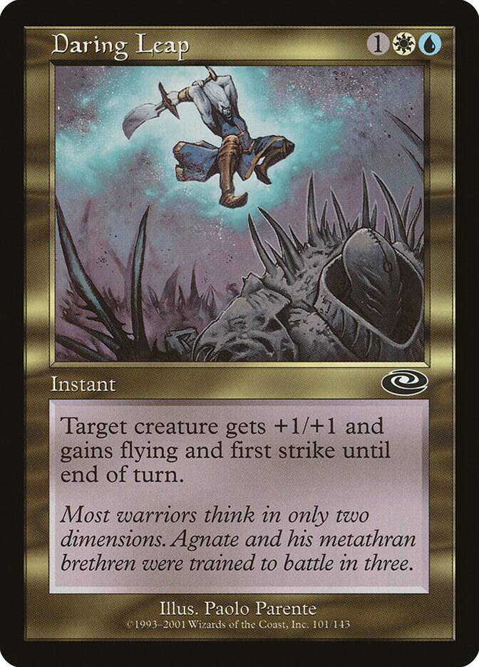 Daring Leap 101 card from Planeshift