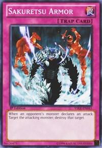 Sakuretsu Armor YSKR-EN043 card from Starter Deck: Kaiba Reloaded