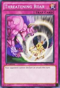 Threatening Roar YSKR-EN046 card from Starter Deck: Kaiba Reloaded