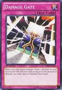Damage Gate YSKR-EN048 card from Starter Deck: Kaiba Reloaded