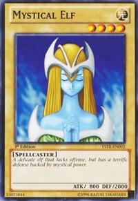 Mystical Elf YSYR-EN002 card from Starter Deck: Yugi Reloaded