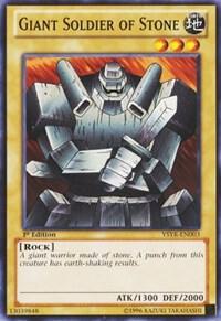 Giant Soldier of Stone YSYR-EN003 card from Starter Deck: Yugi Reloaded