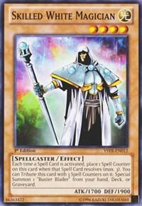 Skilled White Magician YSYR-EN012 card from Starter Deck: Yugi Reloaded