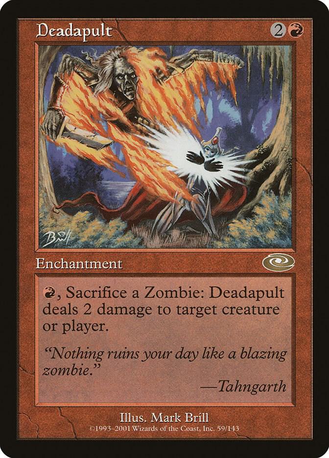 Deadapult 59 card from Planeshift