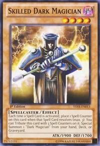 Skilled Dark Magician YSYR-EN013 card from Starter Deck: Yugi Reloaded