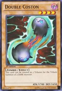 Double Coston YSYR-EN016 card from Starter Deck: Yugi Reloaded