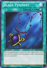 Black Pendant YSYR-EN027 card from Starter Deck: Yugi Reloaded