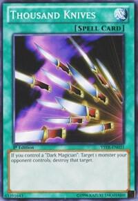 Thousand Knives YSYR-EN031 card from Starter Deck: Yugi Reloaded