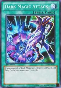 Dark Magic Attack YSYR-EN032 card from Starter Deck: Yugi Reloaded
