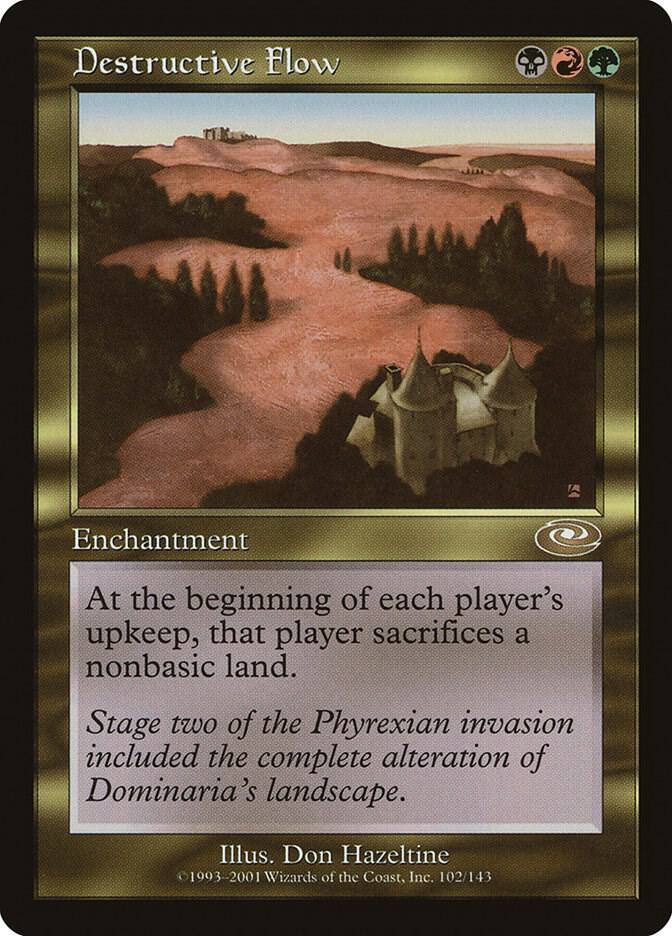 Destructive Flow 102 card from Planeshift