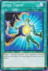 Soul Taker YSYR-EN036 card from Starter Deck: Yugi Reloaded
