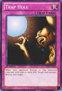 Trap Hole YSYR-EN038 card from Starter Deck: Yugi Reloaded