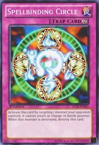 Spellbinding Circle YSYR-EN041 card from Starter Deck: Yugi Reloaded