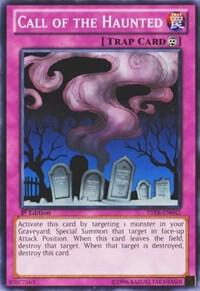 Call of the Haunted YSYR-EN042 card from Starter Deck: Yugi Reloaded