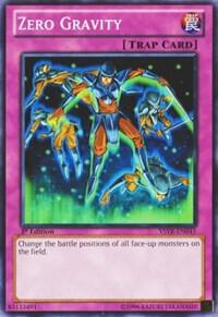 Zero Gravity YSYR-EN045 card from Starter Deck: Yugi Reloaded