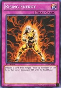 Rising Energy YSYR-EN046 card from Starter Deck: Yugi Reloaded