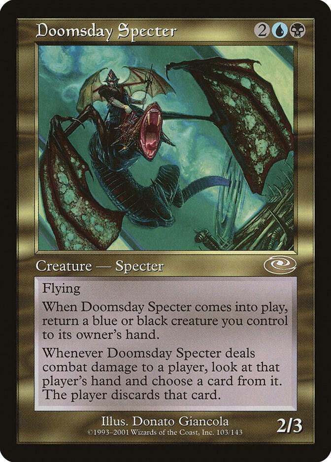 Doomsday Specter 103 card from Planeshift