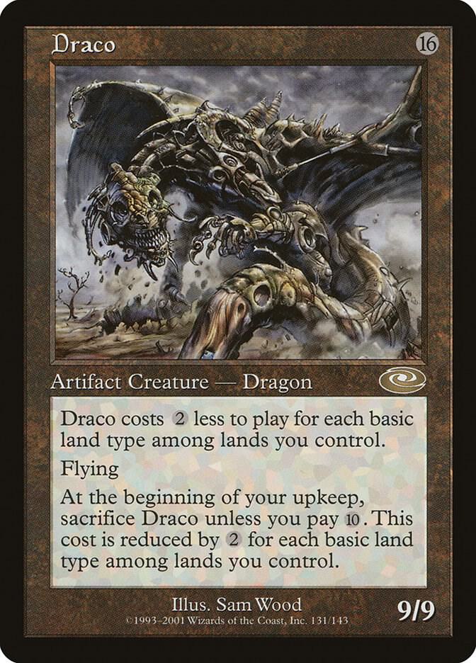Draco 131 card from Planeshift
