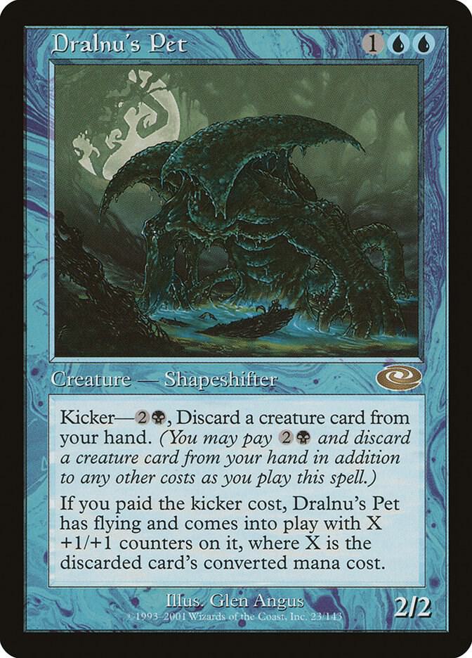 Dralnu's Pet 23 card from Planeshift