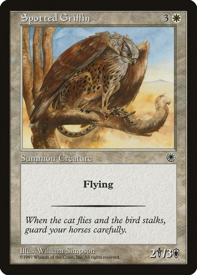 Spotted Griffin card from Portal