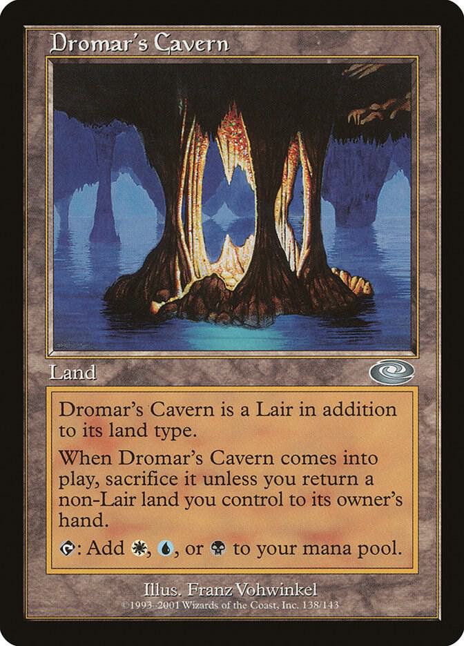 Dromar's Cavern 138 card from Planeshift