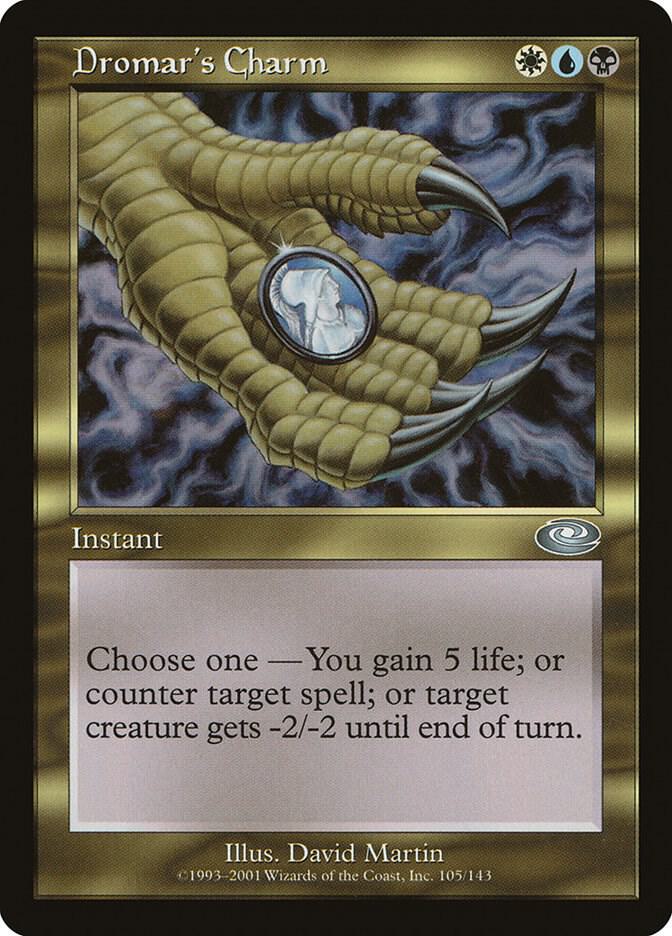 Dromar's Charm 105 card from Planeshift