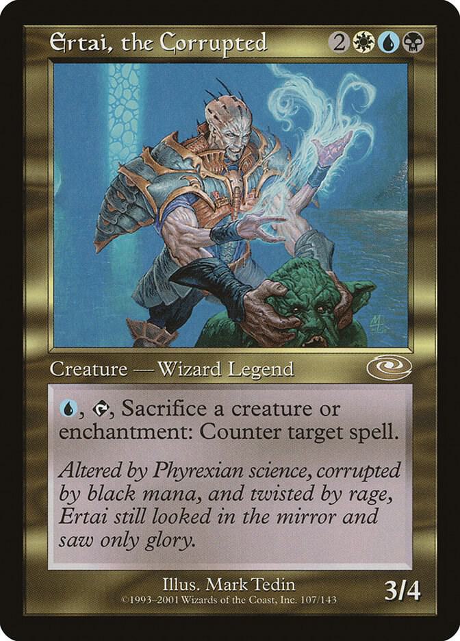 Ertai, the Corrupted 107 card from Planeshift