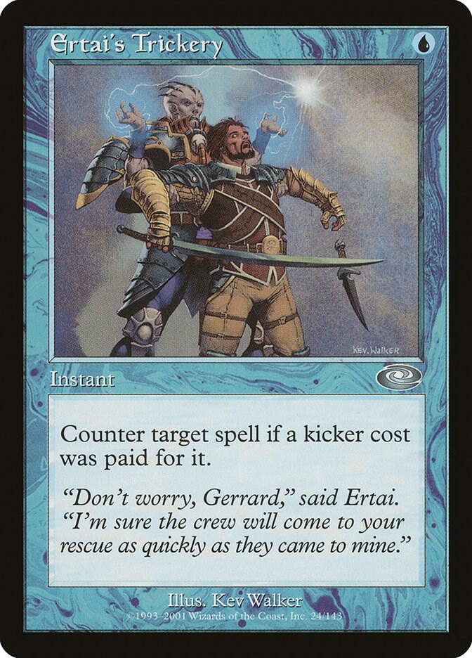 Ertai's Trickery 24 card from Planeshift