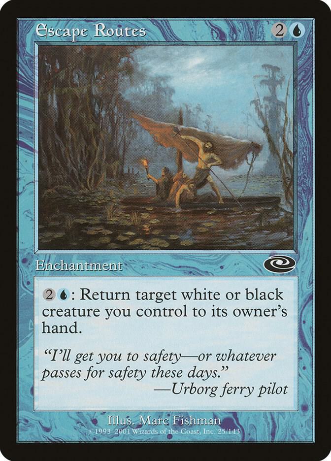 Escape Routes 25 card from Planeshift