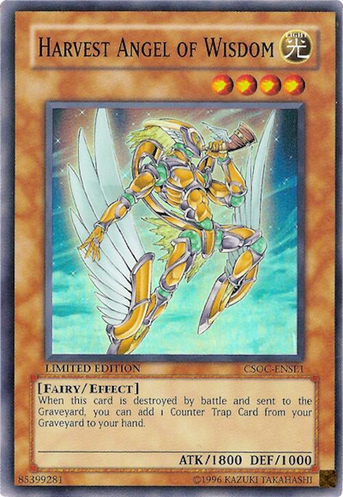 Harvest Angel of Wisdom CSOC-ENSE1 card from Crossroads of Chaos