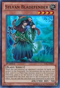 Sylvan Bladefender LVAL-EN000 card from Legacy of the Valiant