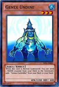 Genex Undine AP01-EN005 card from Astral Pack 1