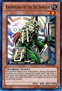 Kagemusha of the Six Samurai AP01-EN006 card from Astral Pack 1