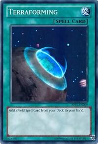 Terraforming AP01-EN009 card from Astral Pack 1