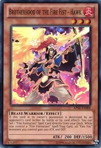 Brotherhood of the Fire Fist - Hawk AP02-EN008 card from Astral Pack 2