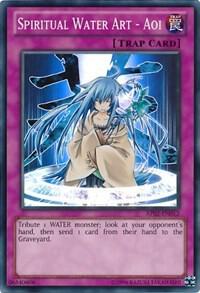 Spiritual Water Art - Aoi AP02-EN012 card from Astral Pack 2