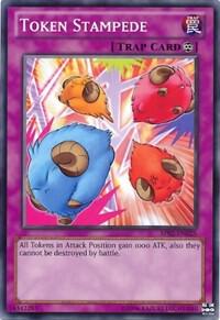 Token Stampede AP02-EN025 card from Astral Pack 2