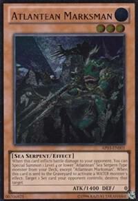 Atlantean Marksman (UTR) AP03-EN001 card from Astral Pack 3