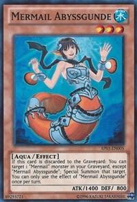 Mermail Abyssgunde AP03-EN005 card from Astral Pack 3