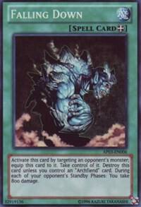 Falling Down AP03-EN006 card from Astral Pack 3