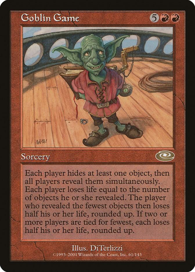 Goblin Game 61 card from Planeshift